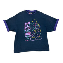 Load image into Gallery viewer, A PHOTO OF THE SHIRT WITH SLEEVES BEING ABLE TO ROLL UP SHOWING PURPLE.
