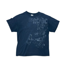 Load image into Gallery viewer, AC/DC DARK GREY SHIRT. ACDC GRAPHIC  ON CHEST.
