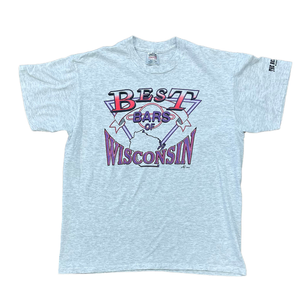 BEST BARS OF WISCONSIN SHIRT - XL (1990'S)